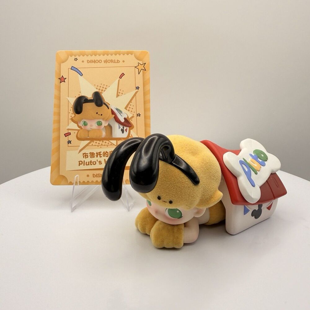 POP MART Dimoo World X Disney Series Confirmed Blind Box Figure Pluto's House
